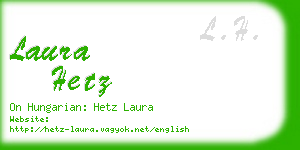 laura hetz business card